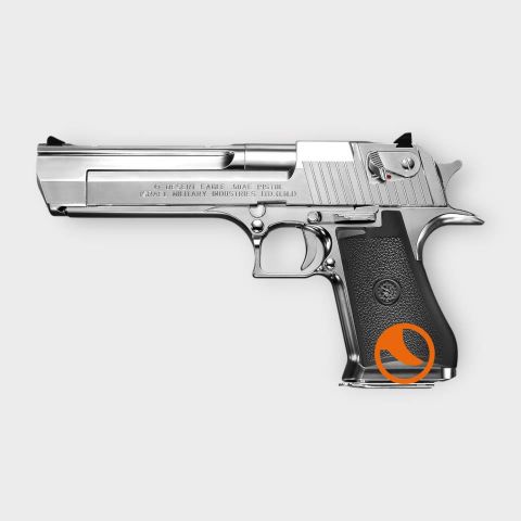 Pistola Desert Eagle Cromo