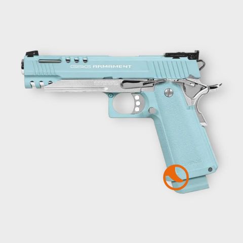 G&G Pistola GPM1911 GBB Macaron Blue