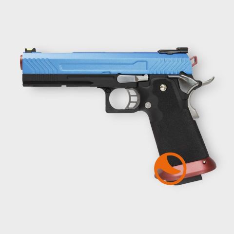 Pistola HX1105 Full Blue GBB AW Custom