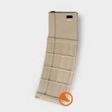 Cargador M4 L-MAG v2 EXT AEG 140Rds TAN 