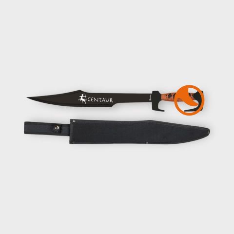 Machete Alb Negro Encordado polipie