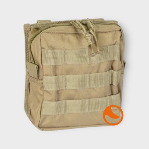 Pouch multiusos molle Pielcu TAN