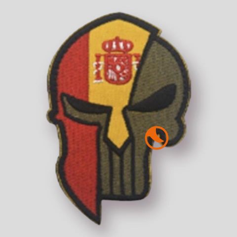 Parche F95 Calavera España